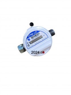 Счетчик газа СГМБ-1,6 с батарейным отсеком (Орел), 2024 года выпуска Рославль